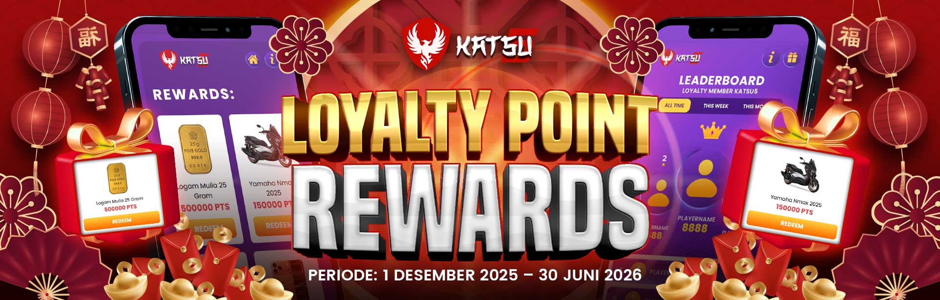 LOYALTY POINT REWARDS KATSU5
